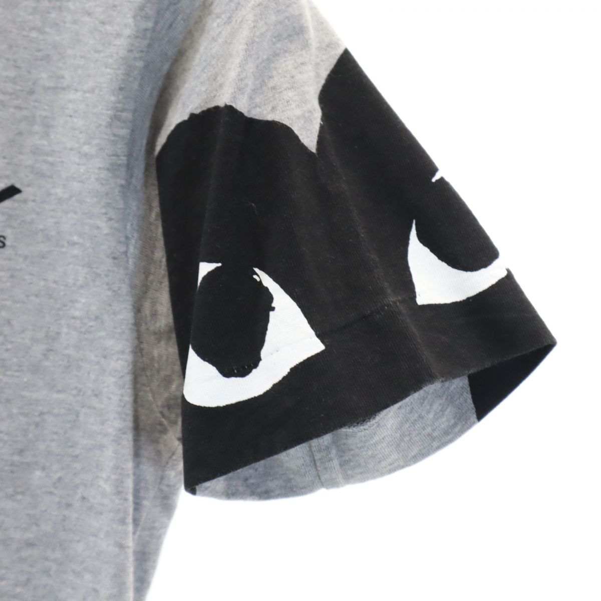 PLAY COMME des GARCONS プレイコムデギャルソン 2008年 日本製 プリント 半袖 Tシャツ M グレー レディース