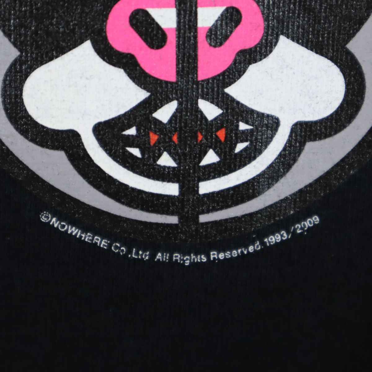 BAPE ベイプ 日本製 プリント 半袖 Tシャツ M ブラック A BATHING APE メンズ