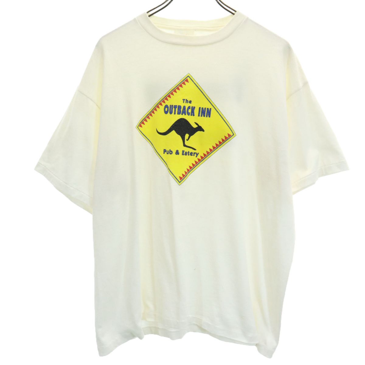 PENMANS 両面プリント 半袖 Tシャツ XL ホワイト メンズ