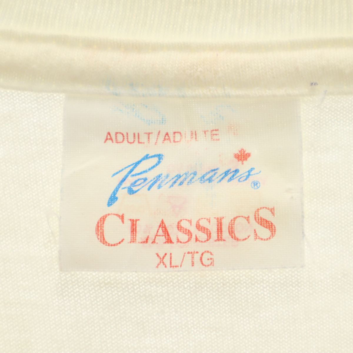 PENMANS 両面プリント 半袖 Tシャツ XL ホワイト メンズ