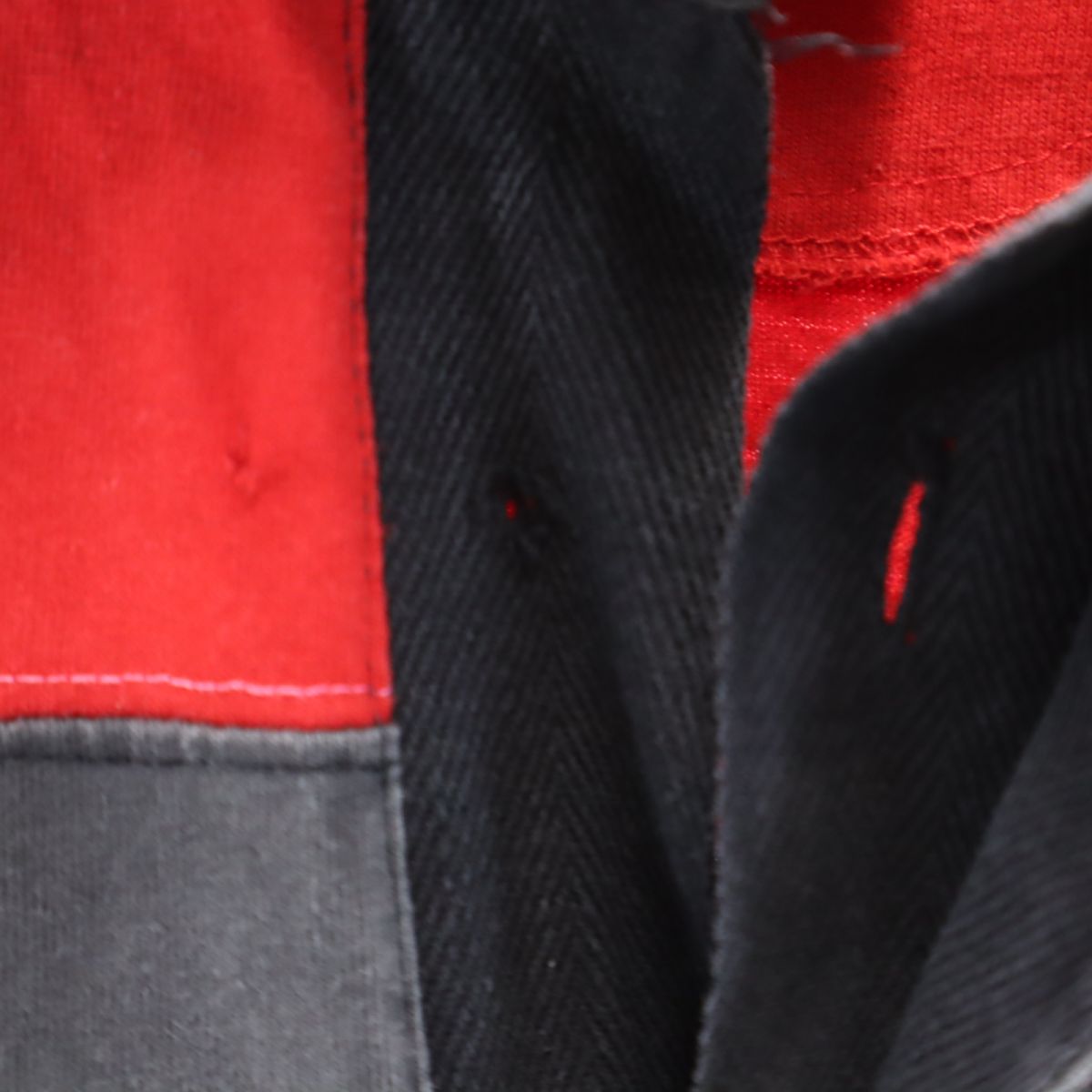 PRO Edge オールド ボーダー 半袖 ポロシャツ L レッド系 PRO Edge メンズ