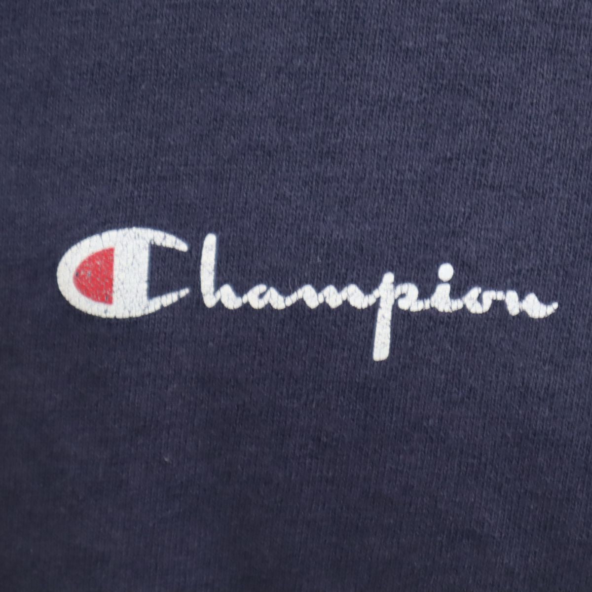 Champion チャンピオン 90s USA製 オールド 青タグ 半袖 Tシャツ L ネイビー メンズ