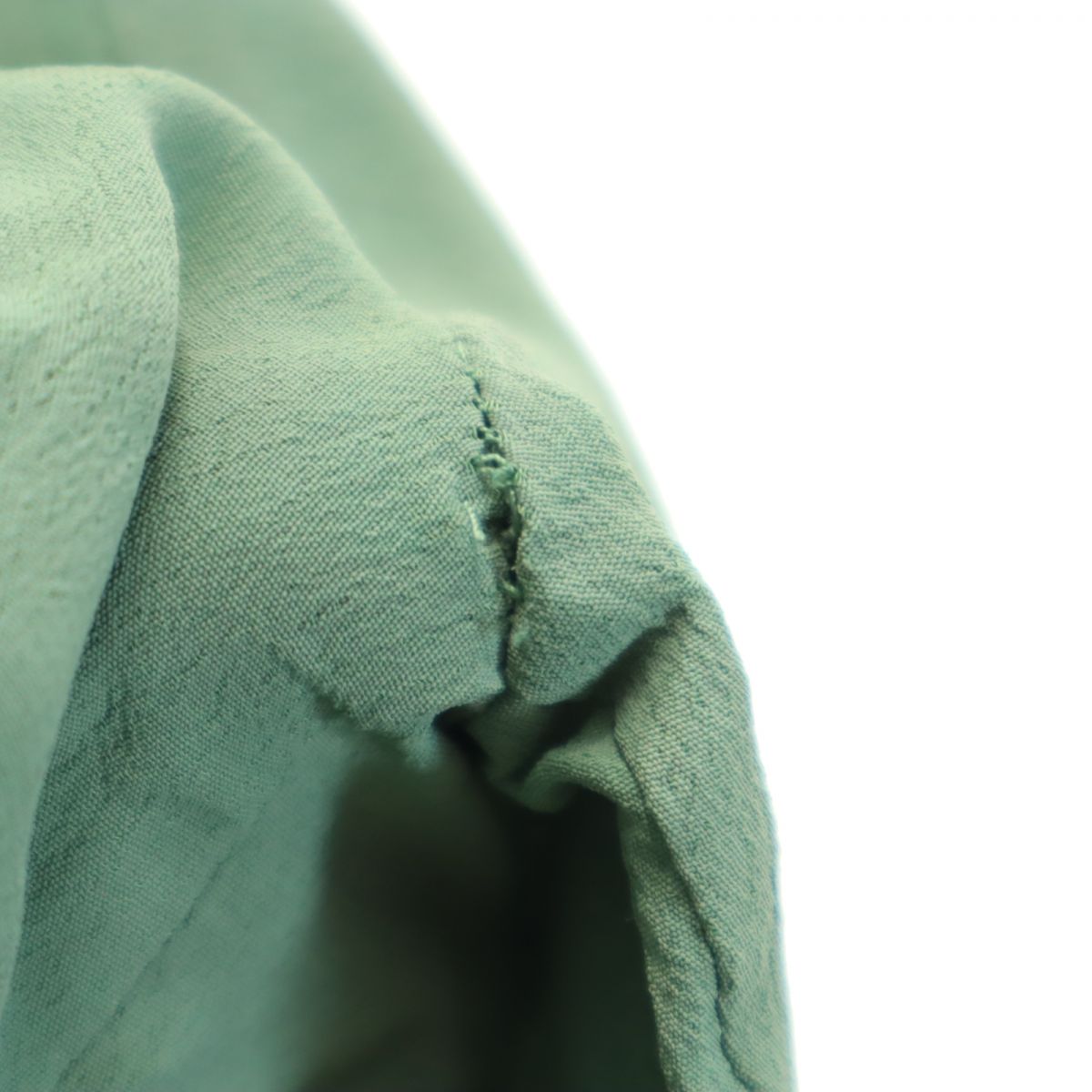 ジャンポールゴルチェ イタリア製 半袖 シャツ 40 グリーン系 ブラウス レディース