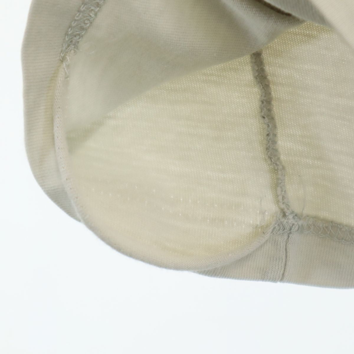 MARTIN MARGIELA マルタンマルジェラ イタリア製 ここのえ期 エイズT プリント 半袖 Vネック Tシャツ グレー系 メンズ