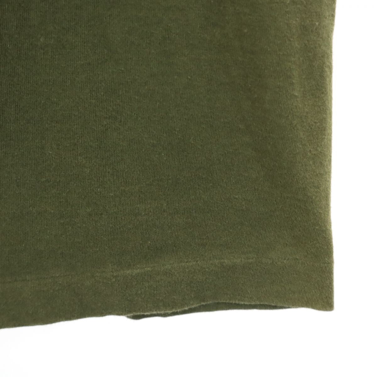 BAPE ベイプ 日本製 プリント 半袖 Tシャツ M グリーン A BATHING APE メンズ