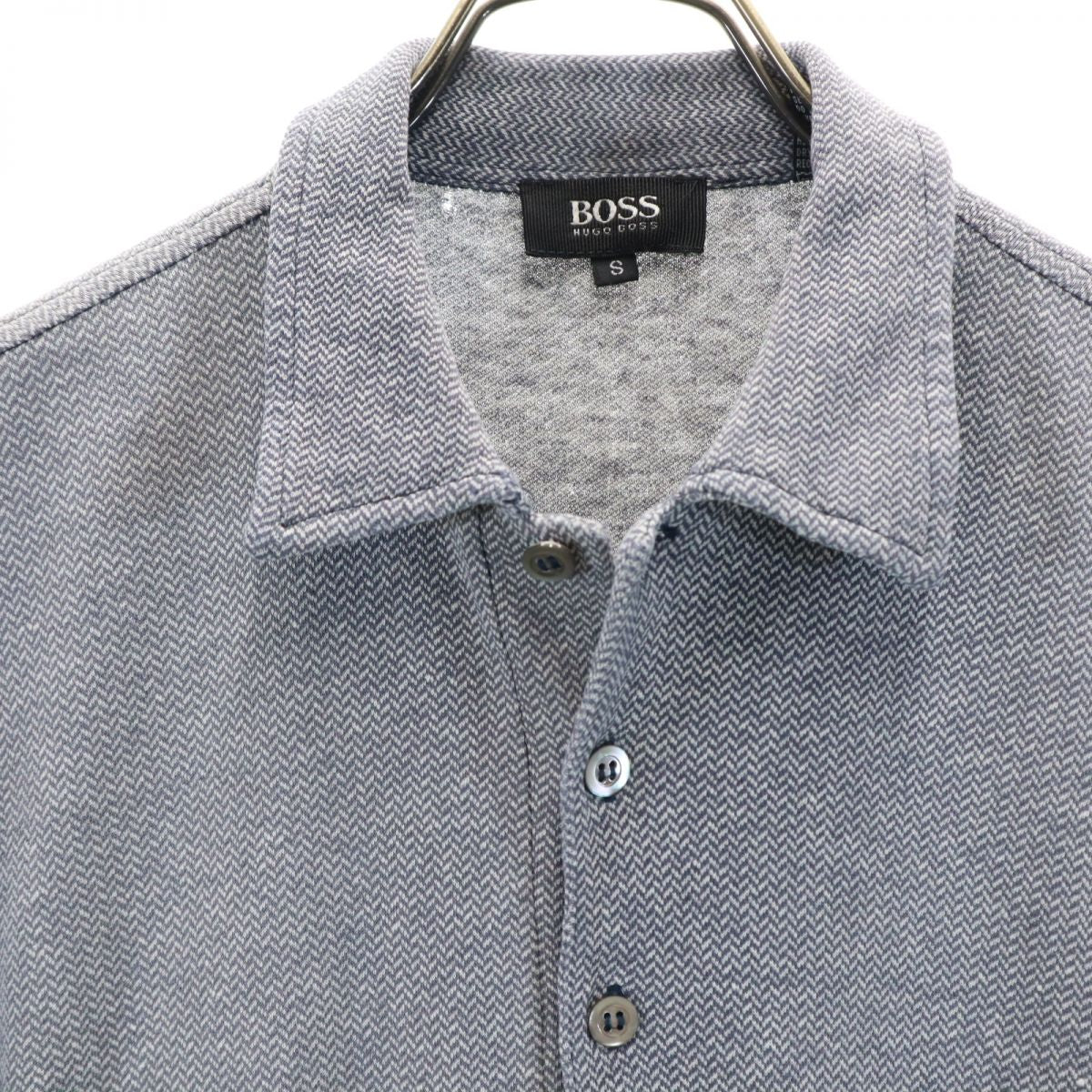 BOSS HUGO BOSS ボスヒューゴボス 半袖 ポロシャツ S グレー系 メンズ