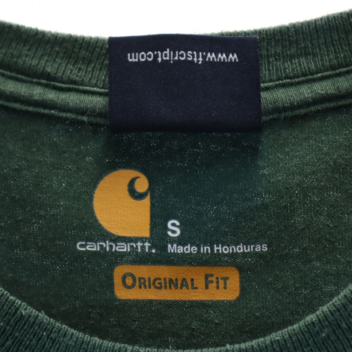 Carhartt カーハート × フリップザスクリプト 半袖 Tシャツ M グリーン系 × FLIP THE SCRIPT メンズ
