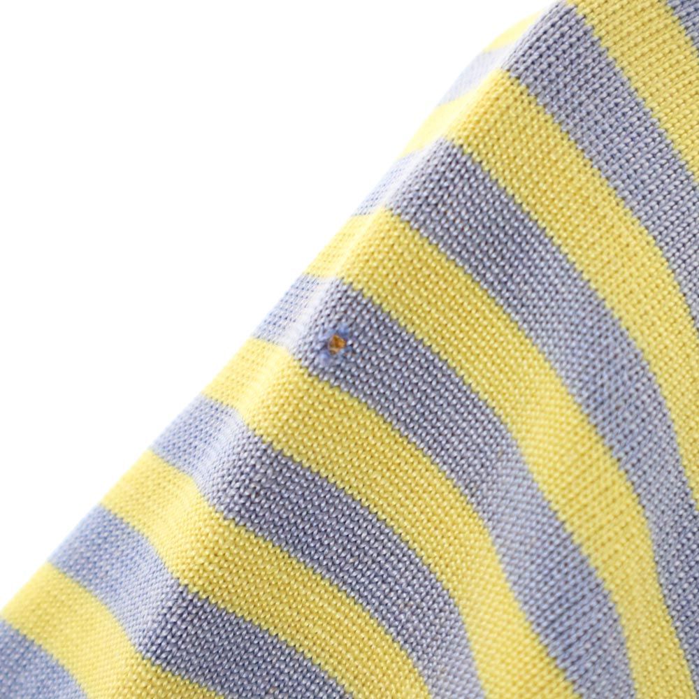 WILTON ウィルトン 50s 半袖 ゲームシャツ ポロシャツ M イエロー×ネイビー オールド ヴィンテージ メンズ