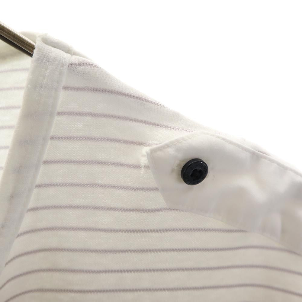 BURBERRY BLACK LABEL バーバリーブラックレーベル 日本製 三陽商会 ボーダー 半袖 カットソー 3 ホワイト系 メンズ