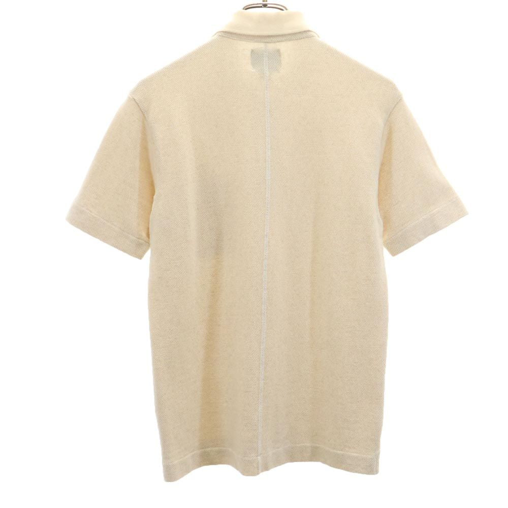 snowpeak スノーピーク 日本製 半袖 ポロシャツ M ベージュ アウトドア メンズ