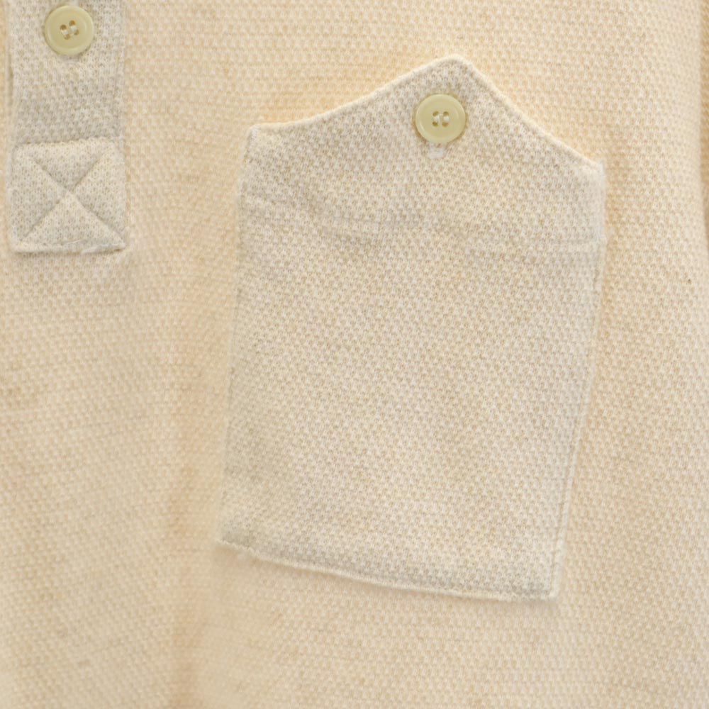 snowpeak スノーピーク 日本製 半袖 ポロシャツ M ベージュ アウトドア メンズ