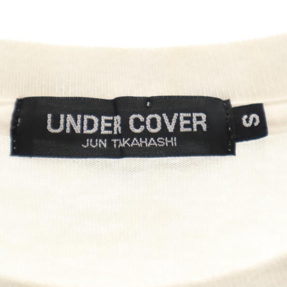 アンダーカバー プリント 半袖 Tシャツ S ホワイト UNDERCOVER メンズ