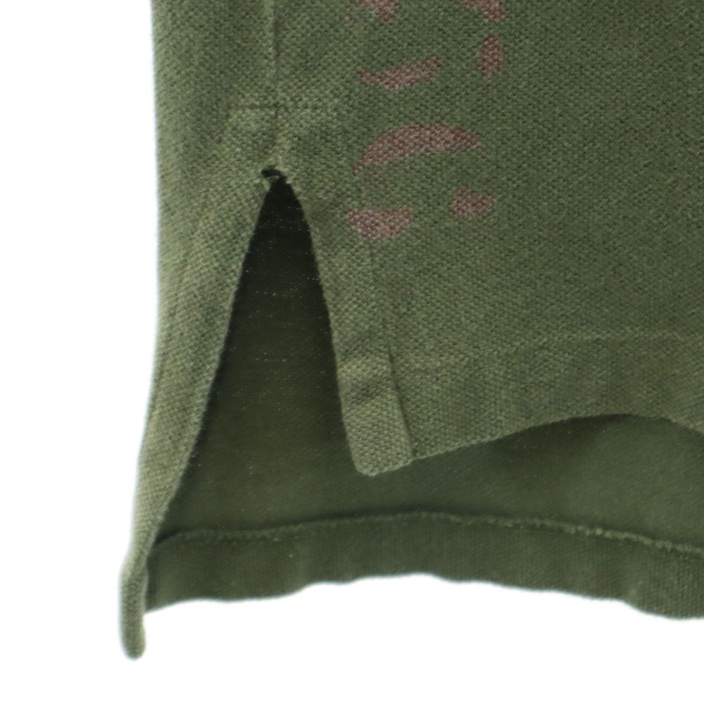 Polo by Ralph Lauren ポロバイラルフローレン 半袖 ポロシャツ L グリーン系 鹿の子 メンズ