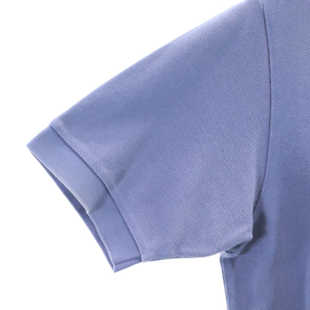 PEARLY GATES パーリーゲイツ 日本製 ゴルフ 半袖 ポロシャツ S ブルー 鹿の子 メンズ