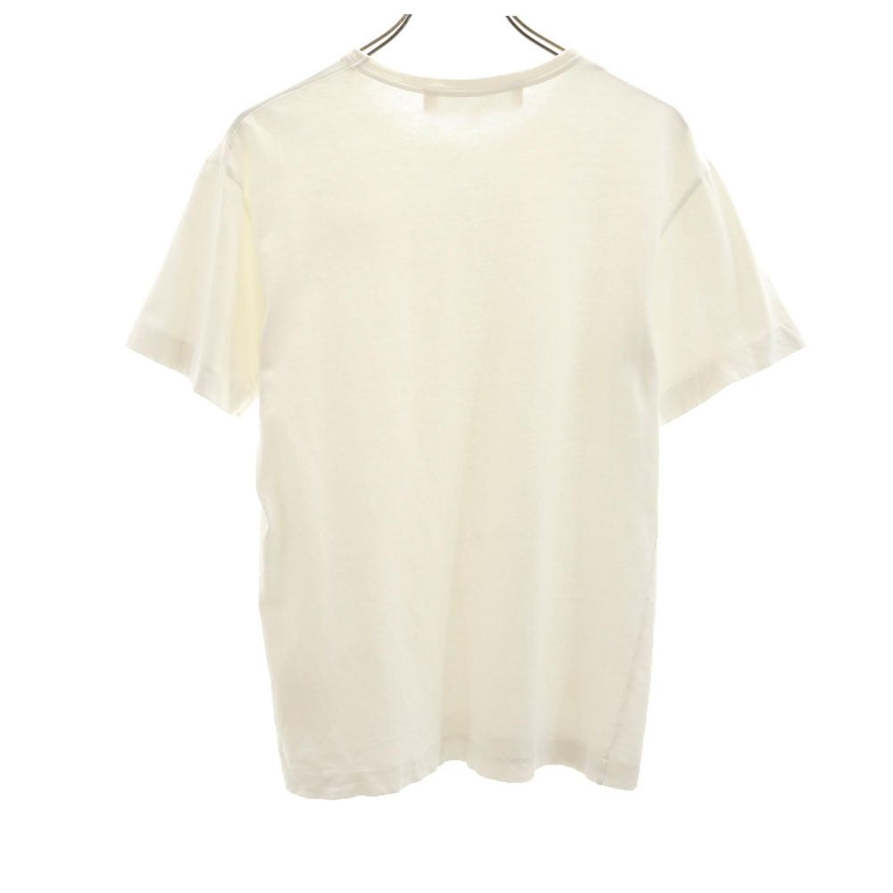 プレイコムデギャルソン 半袖 Tシャツ M ホワイト PLAY COMME des GARCONS 刺繍 メンズ