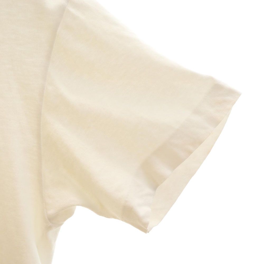 プレイコムデギャルソン 半袖 Tシャツ M ホワイト PLAY COMME des GARCONS 刺繍 メンズ