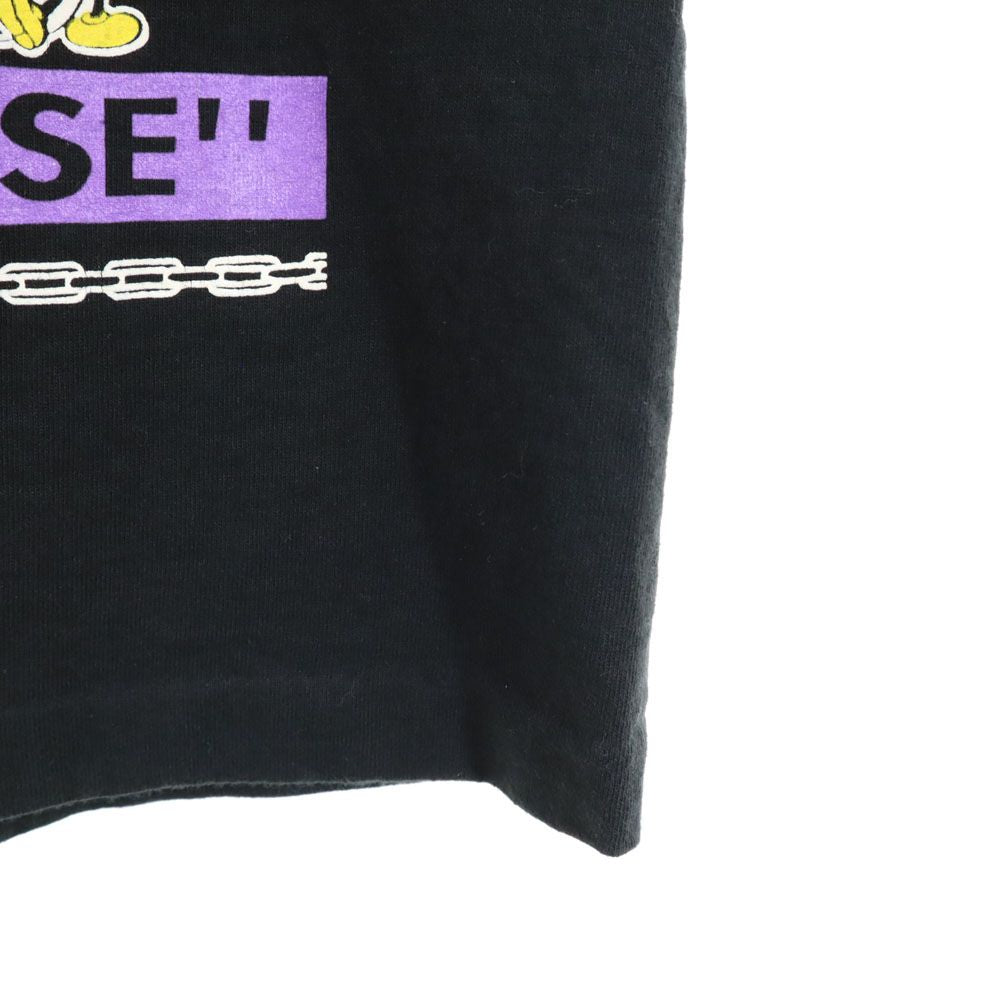 オールド 90s ミッキー 半袖 Tシャツ ブラック OLD メンズ