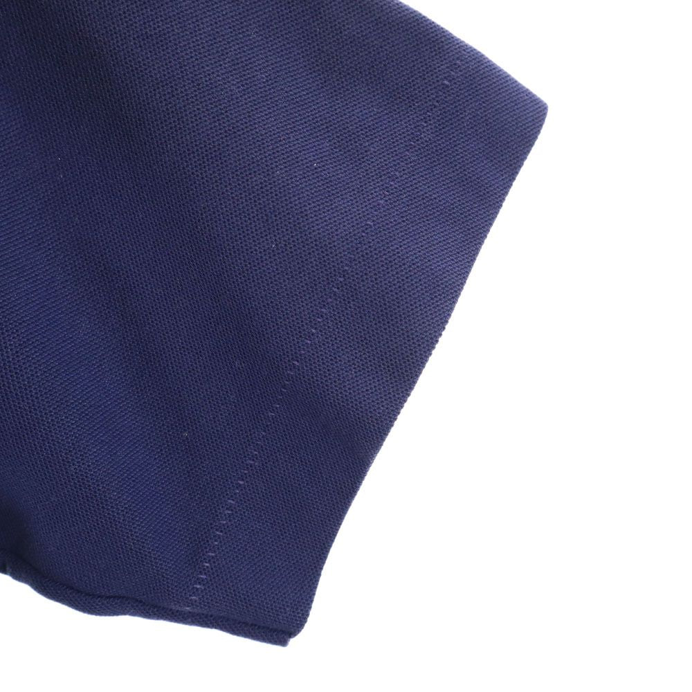 Champion チャンピオン 70s USA製 バータグ ヴィンテージ 半袖 ポロシャツ M ネイビー メンズ