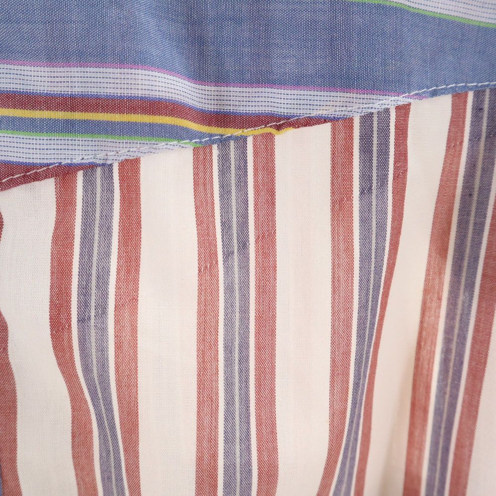 Wrangler ラングラー 70s 80s ヴィンテージ ストライプ柄 半袖 ウエスタンシャツ メンズ