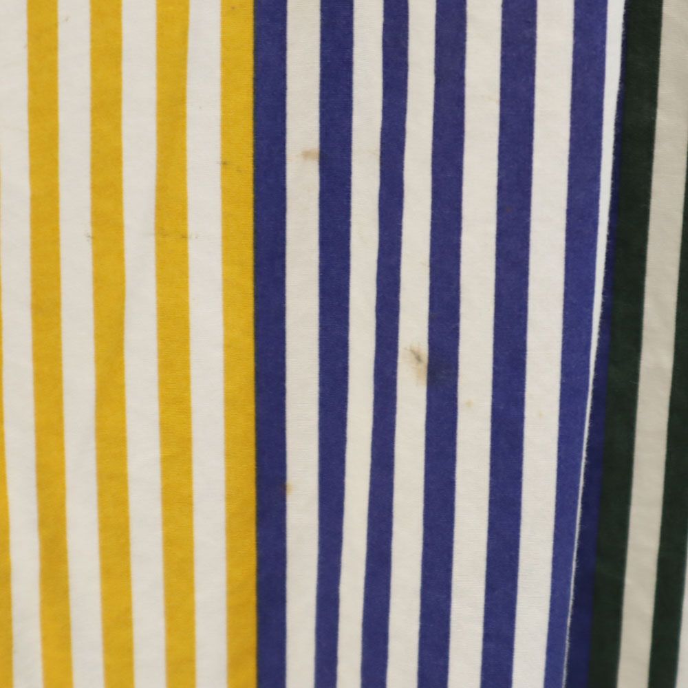 TOMMY HILFIGER トミーヒルフィガー 90s オールド フラッグタグ ストライプ 半袖 ボタンダウンシャツ M メンズ
