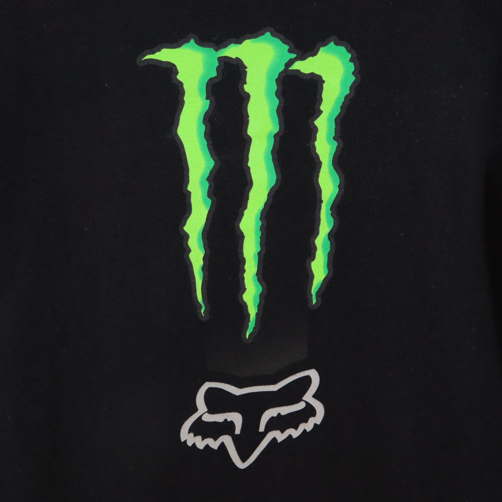 FOX フォックス プリント 半袖 Tシャツ S ブラック メンズ