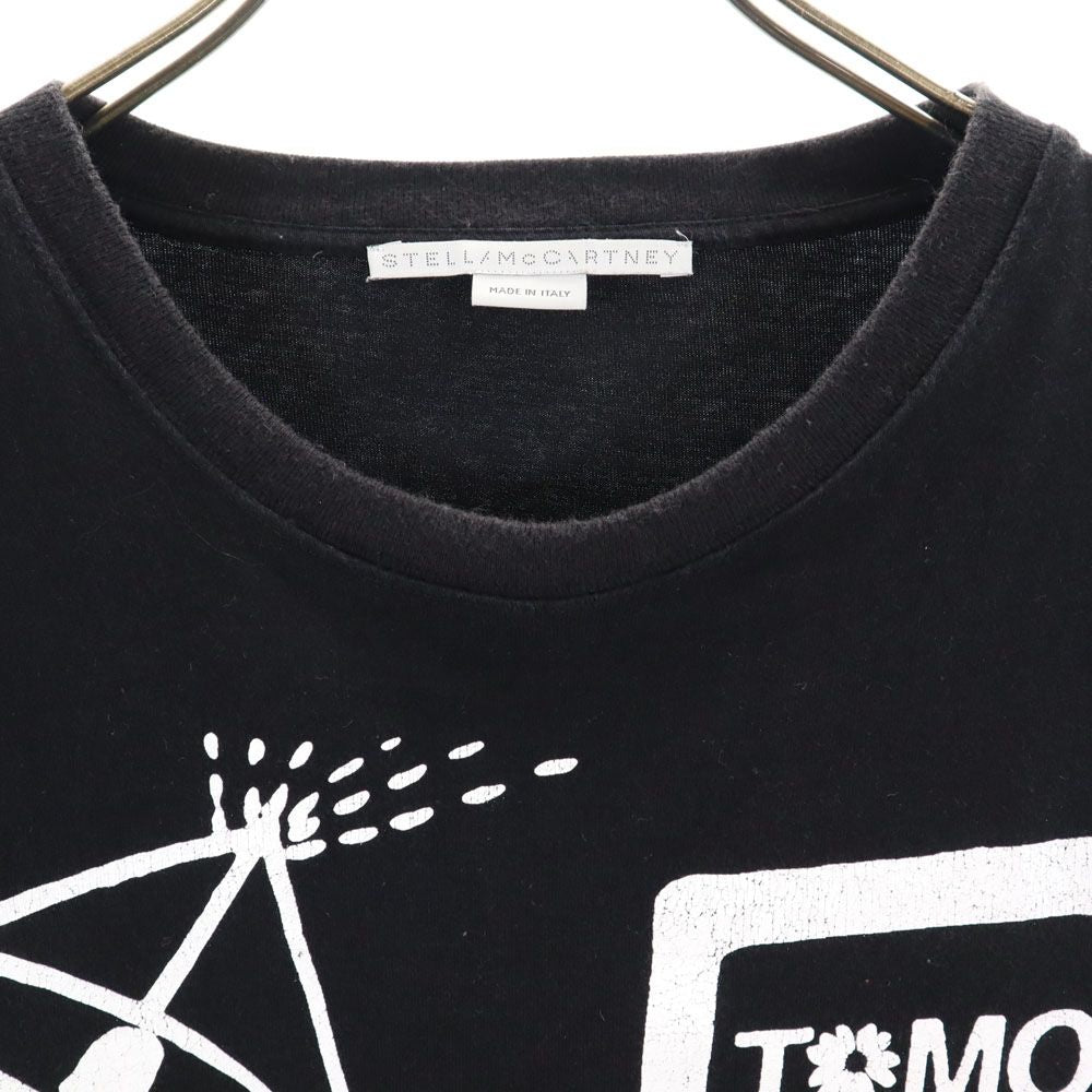 Stella McCartney ステラマッカートニー イタリア製 半袖 Tシャツ M ブラック系 メンズ
