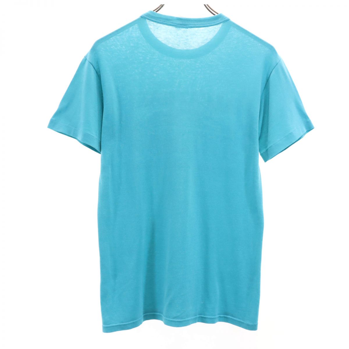 RUSSELL ATHLETIC ラッセルアスレチック 90s USA製 オールド 半袖 Tシャツ S 水色系 メンズ