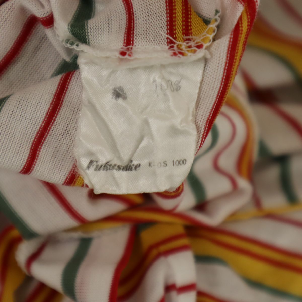 YVES SAINT LAURENT イヴサンローラン 90s オールド ボーダー柄 半袖 ポロシャツ M メンズ