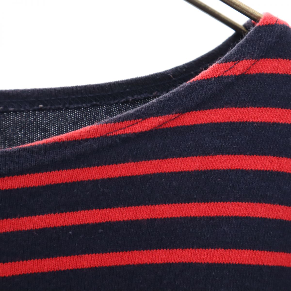 uniform experiment ユニフォームエクスペリメント 日本製 ボーダー 半袖 ボートネック Tシャツ 3 ネイビー系 SOPH メンズ