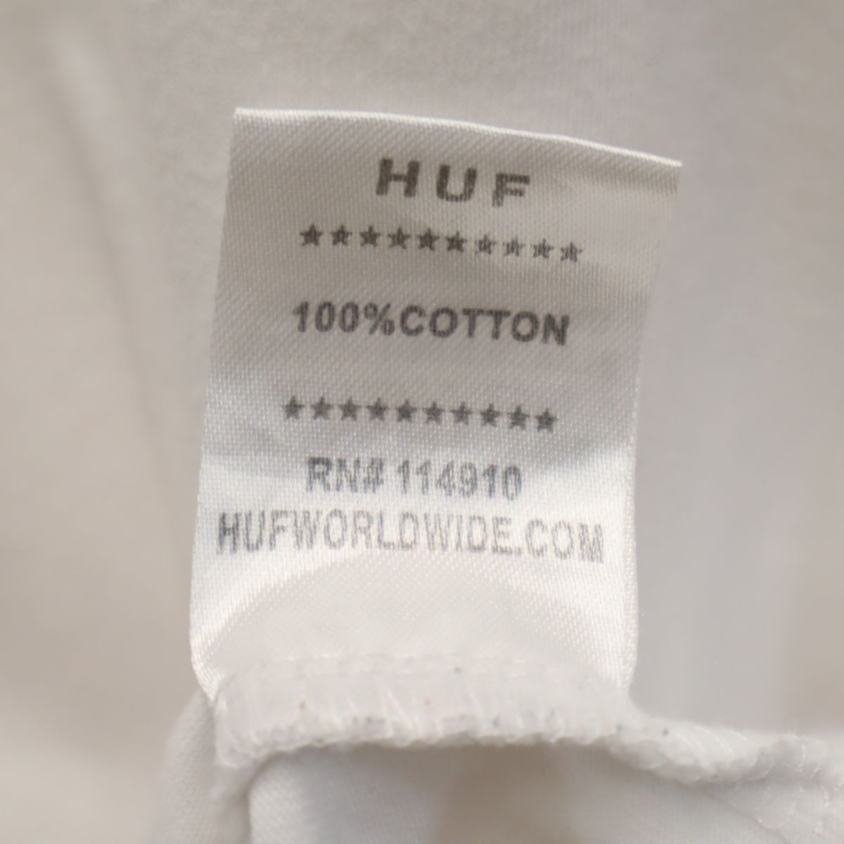 HUF ハフ × スラッシャー コラボ 半袖 Tシャツ XL 白 × THRASHER レディース