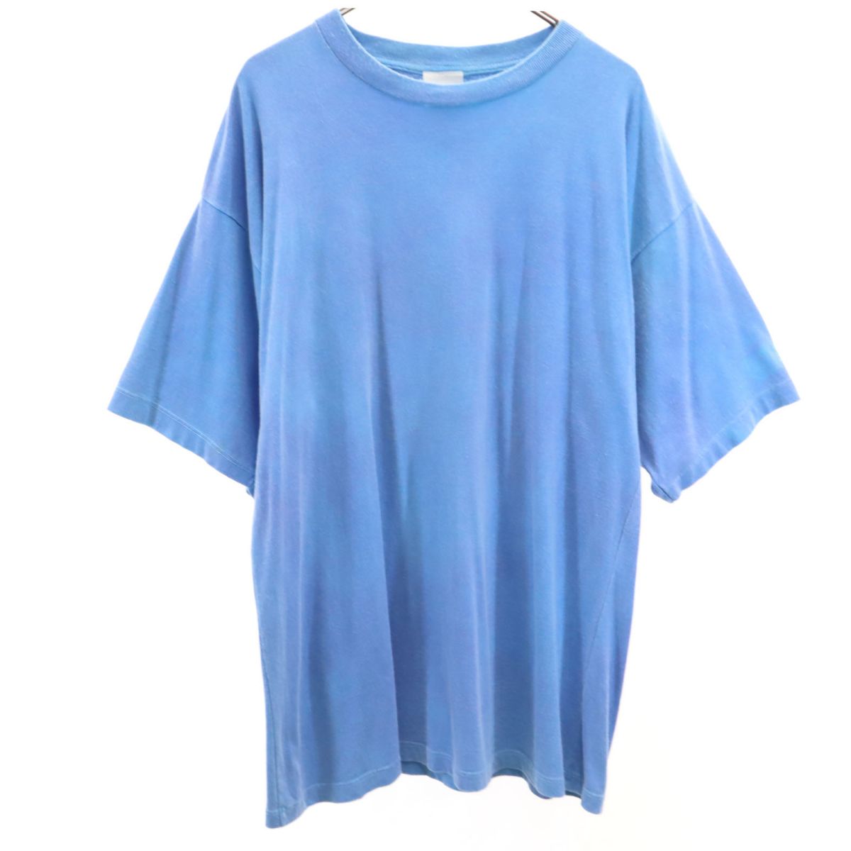 ARNOLD 90s オールド バックプリント 半袖 Tシャツ XL 水色 メンズ