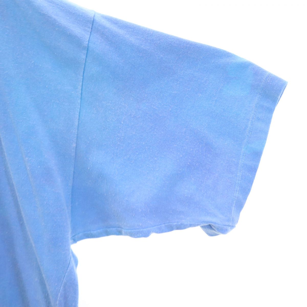 ARNOLD 90s オールド バックプリント 半袖 Tシャツ XL 水色 メンズ