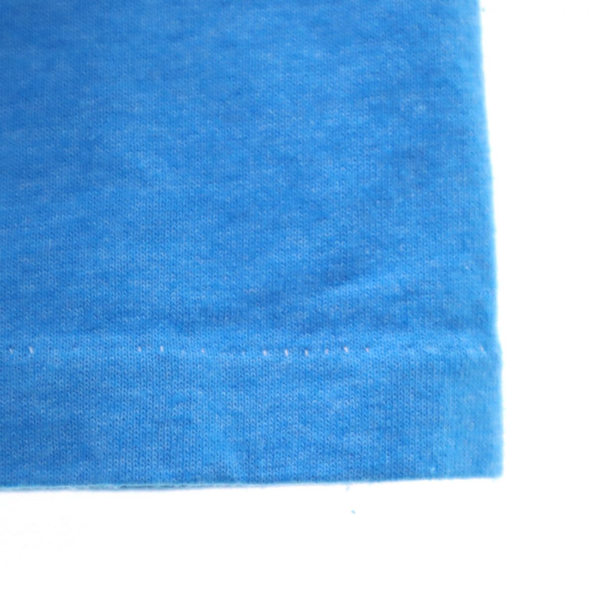 Velva Sheen ベルバシーン 90s USA製 オールド リンガー 半袖 Vネック Tシャツ L 青系 ミッキーマウス メンズ