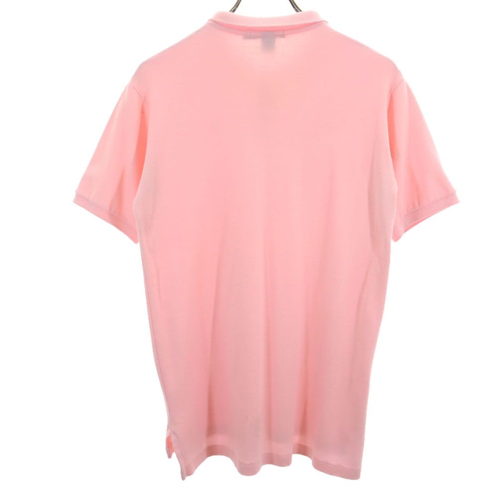 Polo by Ralph Lauren ポロバイラルフローレン 80s ヴィンテージ 緑タグ ボーイズ 半袖 ポロシャツ XL ピンク メンズ