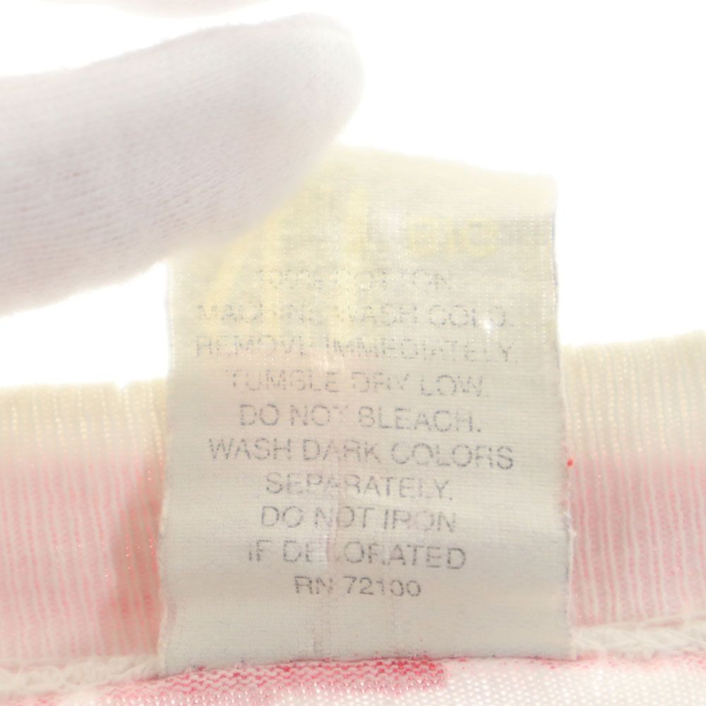 SUN BIG 90s オールド プリント 半袖 Tシャツ ホワイト系 ハーレーダビッドソン メンズ