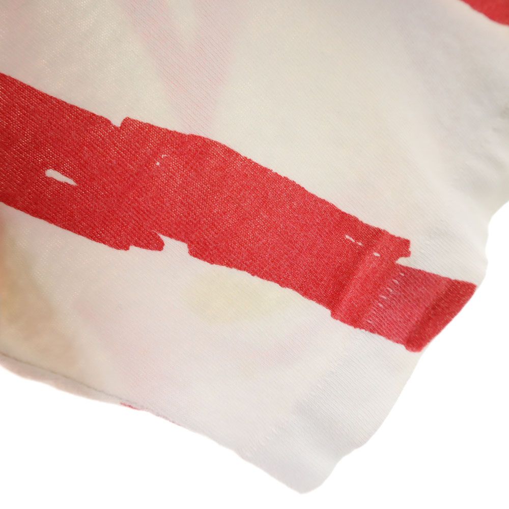 SUN BIG 90s オールド プリント 半袖 Tシャツ ホワイト系 ハーレーダビッドソン メンズ