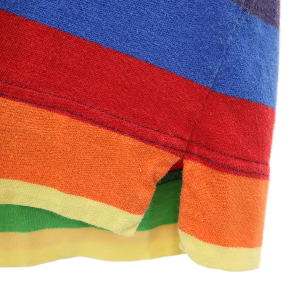 TOMMY HILFIGER トミーヒルフィガー 90s オールド フラッグタグ ボーダー 半袖 ポロシャツ メンズ