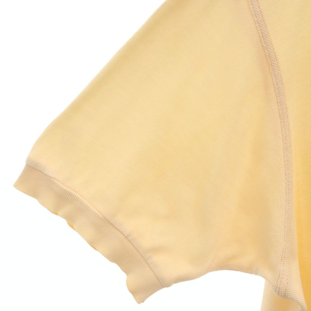 HUGO BOSS ヒューゴボス 半袖 ポロシャツ L オレンジ系 鹿の子地 メンズ