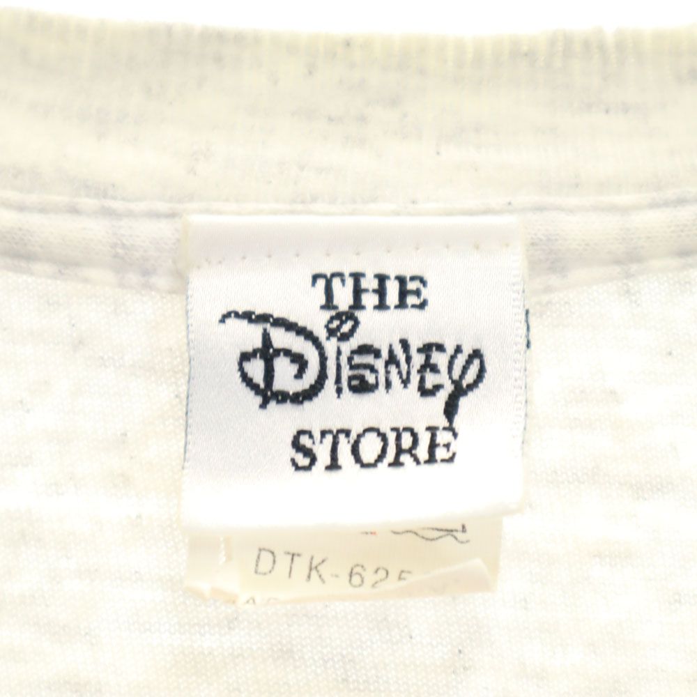 THE Disney STORE ザディズニーストア 90s オールド ミッキーマウス 両面プリント 半袖 Tシャツ M グレー系 メンズ