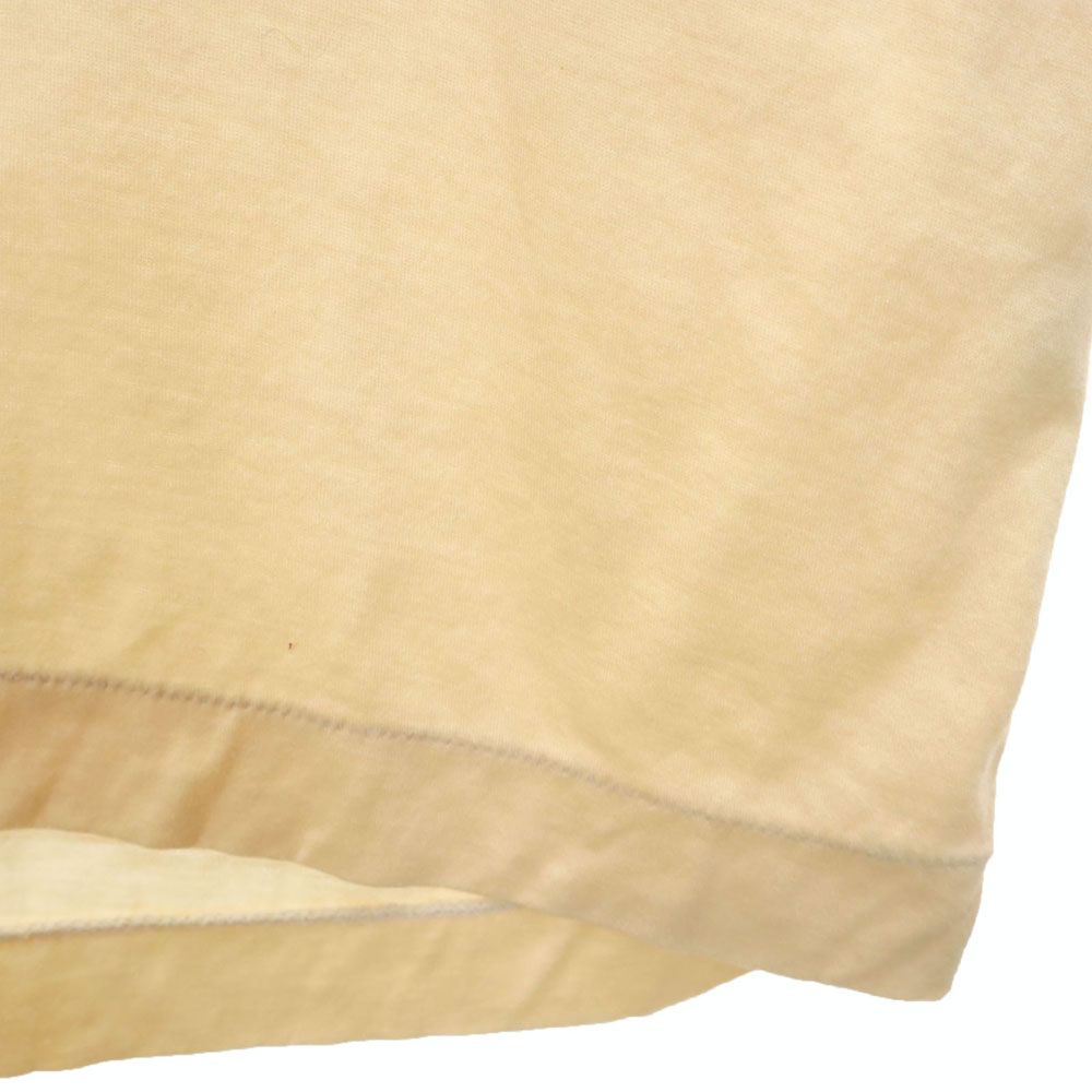 YVES SAINT LAURENT イヴサンローラン 90s オールド 半袖 ポロシャツ オレンジ系 胸ポケット付き メンズ