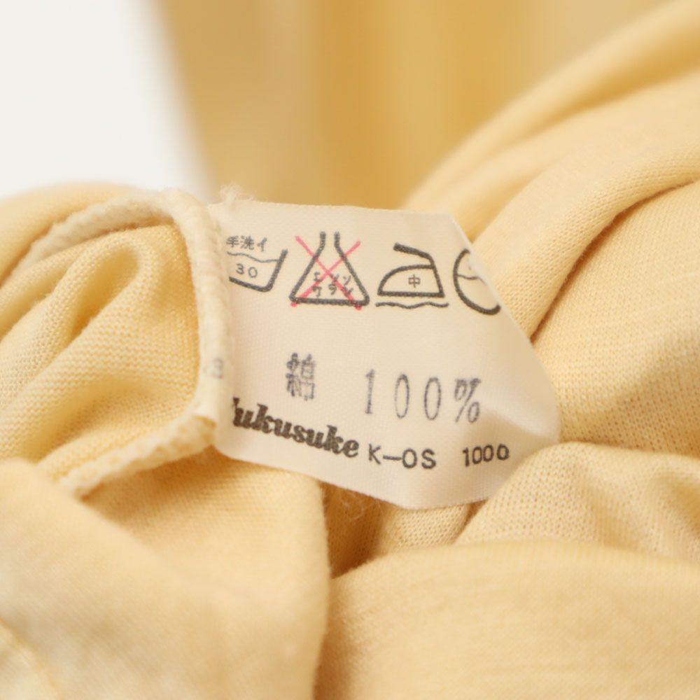 YVES SAINT LAURENT イヴサンローラン 90s オールド 半袖 ポロシャツ オレンジ系 胸ポケット付き メンズ