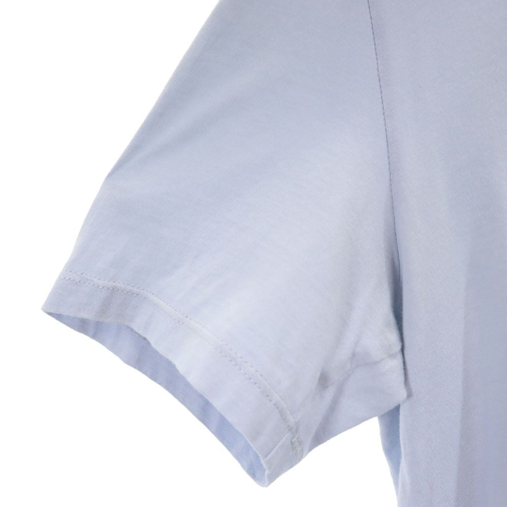 MARTIN MARGIELA マルタンマルジェラ イタリア製 長袖 Vネック Tシャツ 46 ブルー系 メンズ