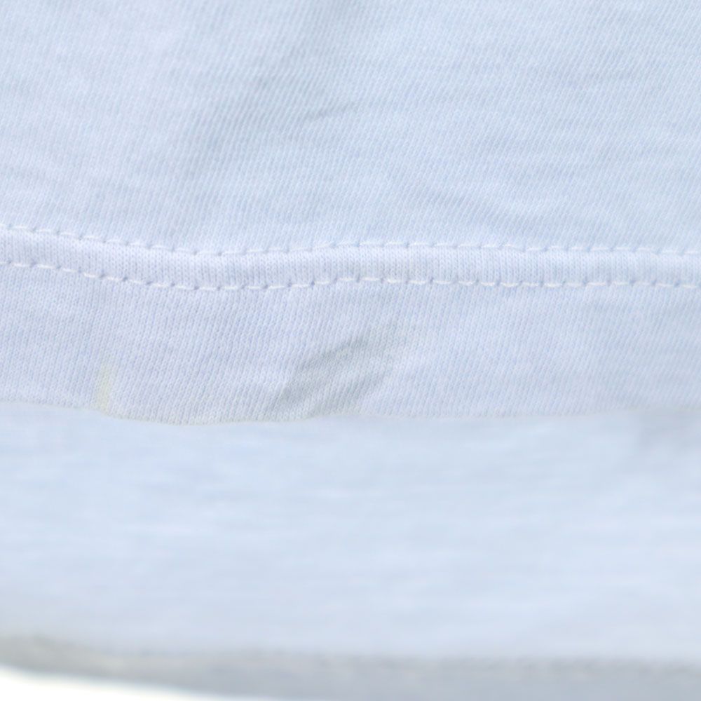 MARTIN MARGIELA マルタンマルジェラ イタリア製 長袖 Vネック Tシャツ 46 ブルー系 メンズ