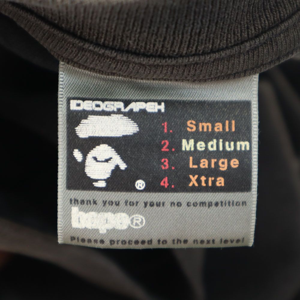 ベイプ 日本製 プリント 半袖 Tシャツ M ブラック系 BAPE A BATHING APE メンズ