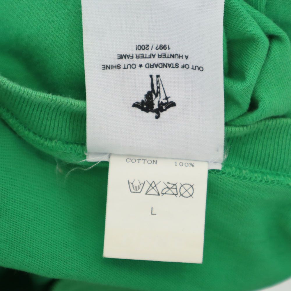 RIPPLE プリント 半袖 Tシャツ L グリーン メンズ