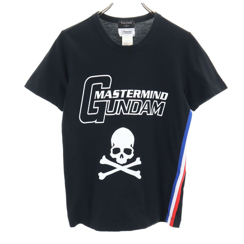 THEATER8 シアターエイト ×ガンダム 日本製 半袖 Tシャツ S ブラック メンズ