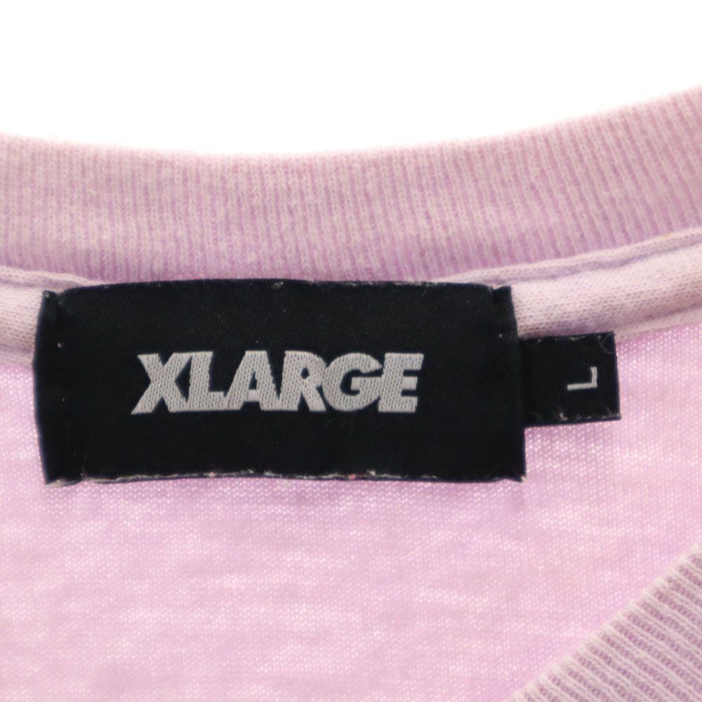 エクストララージ ディズニー バックプリント アラジン 半袖 Tシャツ L パープル XLARGE Disney メンズ