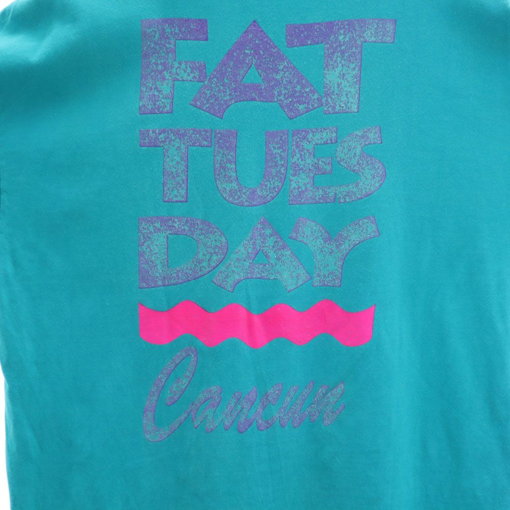 Hanes ヘインズ 90s USA製 オールド バックプリント 半袖 Tシャツ L グリーン メンズ