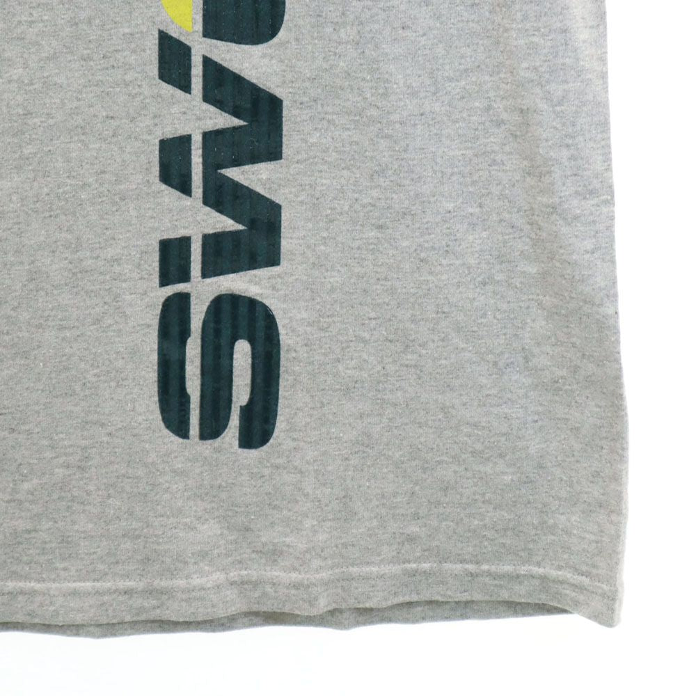 ナイキ 90s USA製 オールド プリント 半袖 Tシャツ M グレー系 NIKE メンズ