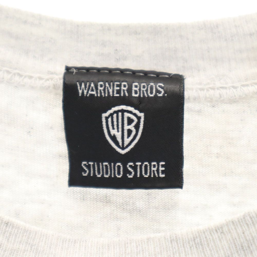 Warner Bros ワーナーブラザース 90s USA製 オールド ルーニーテューンズ プリント 半袖 Tシャツ L グレー系 メンズ
